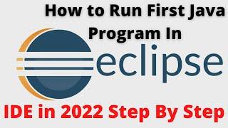 How to run first Java program in Eclipse IDE