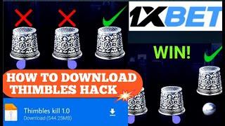 1xbet Thimbles Hack Zip file |  Working file | Thimbles Kill Zip File Download | #1xbet #1win