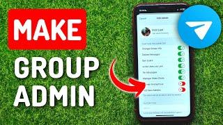 How To Make Telegram Group Admin
