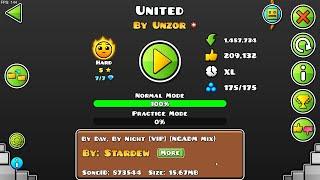 United by Unzor (Hard) [Fantasy Gauntlet 5/5] Geometry Dash