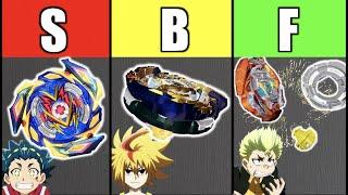 BEYBLADE BURST SPARKING TIER LIST!!