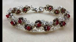 Sculpted Crystal Bracelet Tutorial