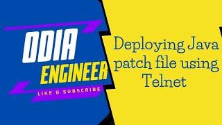 Deploy Java patches using Telnet| SAP BASIS | LINUX | TELNET | Odia Engineer @odia_engineer