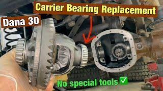 Differential Carrier Bearing Replacement (Dana 30, Jeep TJ)