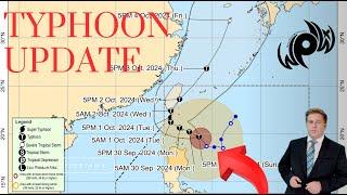 Typhoon Julian / Krathon impacts the Philippines and Taiwan