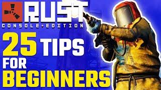 25 Tips & Tricks for Beginners // Rust Console Tips