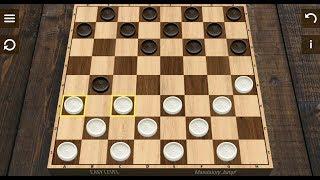Checkers (by English Checkers) - free offline classic board game for Android - gameplay.
