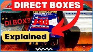 DI Box - What is it and how to use it? Direct Box 101 - Passive or Active? Which should you use?