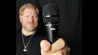 HEIL PR37 Microphone review& short Demo