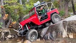 FJ40 Off-Roading on the Rubicon Trail