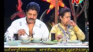 Dine with Ntv - Tollywood Hero - Real Star Sri Hari Couple - 03