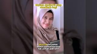 Diceraikan Ustaz Abdul Somad karena tak patuh jadi istri, Mellya Juniarti siap menikah lagi