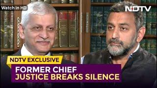 Ex Chief Justice UU Lalit On Judges Appointment, Rajya Sabha Seat And More | NDTV Exclusive