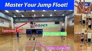 Jump Float Serve Like a Volleyball God - Beginner to Advance - Short & Long