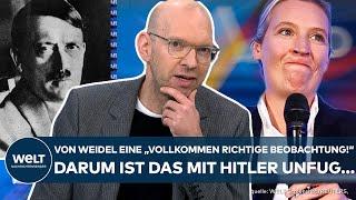 ALICE WEIDEL: Analyse des Talks mit Elon Musk auf Plattform X - "Das mit Hitler ist Unsinn!"