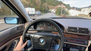 POV: BMW E39 M57 Early Morning Powersliding