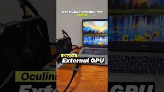 Oculink eGPU via M.2 for Laptop & Mini PC - Boost Graphics Performance  #shorts #pcgaming #egpu