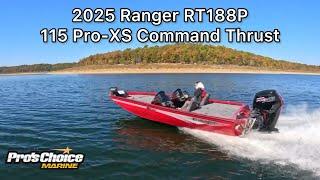 2025 Ranger RT188P on the water video!