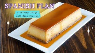 Spanish Flan: A Velvety Delight with Rich Heritage #viral #trending #imagenish