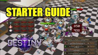 Destiny RSPS: *Ultimate Starter Guide for this New Custom RSPS* So Much FREE Stuff! +$50 Giveaway