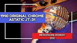 1940 Chrome Crystal! Best Blues Harmonica Mics | Astatic JT-31 Microphone Monday 302