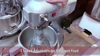 R&M  Commercial Planetary Mixer machine 30L (3 Speed & Different moulds)