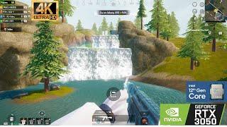 i5 12gen rtx 3050 pubg mobile 4k 90fps test 2023 FROZEN KINGDOM