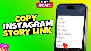 How to Copy Instagram Story Link