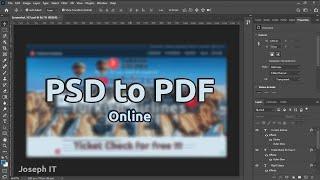 PSD to PDF Converter Online - Convert PSD to PDF without losing quality