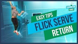 Badminton: How to Return the Flick Serve