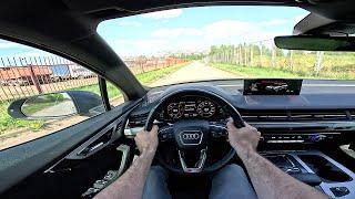 2020 AUDI Q7 POV TEST DRIVE