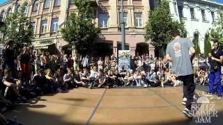 SKILLZ Summer jam 2014 27 Bboying Final Bboy Deni vs Bboy M