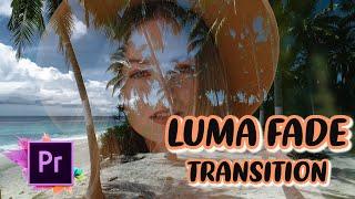 EASIEST Luma Fade Transition |Tutorial|How to ADD LUMA FADE Transition in Premiere Pro