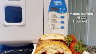 Morphy Richards 48220 Bread Maker | Recipe for Strawberry Braid | Setting 9 | DOUGH Setting