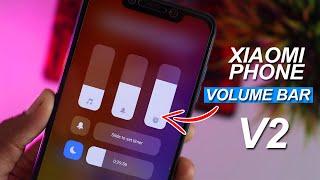 Enable MIUI 12.5 New Volume Bar V2.0 On Any Xiaomi Phone [NO ROOT]
