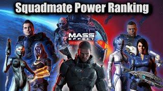 Commander Shepard Ranks The Strongest Mass Effect Squadmates