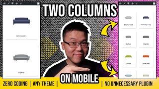 WordPress Tutorial: Create a Responsive Two Column Mobile Layout