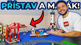 LEGO MĚSTO #31 - STAVÍME PŘÍSTAV NA MOŘI! 