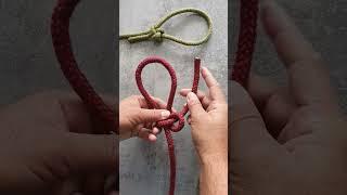 Great knot! Now you know the secret of this rope knot, the secret of working with rope work