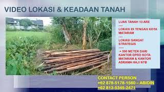 DIJUAL TANAH DI KOTA MATARAM LOMBOK #dijualtanah #mataram #ntb