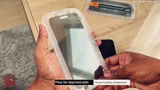 How to install Spigen Glas.tR EZ Fit Anti-Espion tempered glass for iPhone 15 Pro and 15 Pro Max