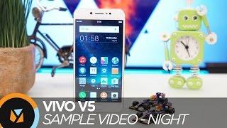 Vivo V5 Review - Sample Video (Night)