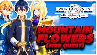 Sword Art Online Alicization Lycoris - Mountain Flowers (Service Quest) Walkthrough