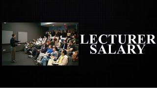 Lecturer Salary 2022 | South Africa