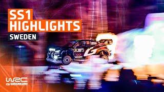 SS1 Highlights | WRC Rally Sweden 2025