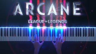 I played Arcane Season 2 tracks on piano