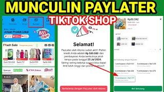 CARA AKTIFKAN PAYLATER TIKTOK SHOP, 5 MENIT DAPET 500 RIBU