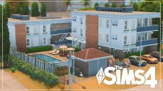 Del Sol Apartment | CC Build | The Sims 4 Speed Build