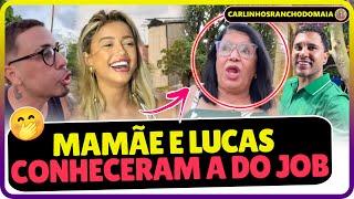 CARLINHOS APRESENTOU A LUCAS E DONA MARIA PARA A DO JOB E OLHA O QUE ACONTECEU 