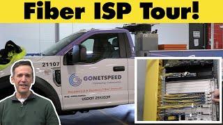Touring a Startup Fiber Optic ISP ! GoNetSpeed in Connecticut